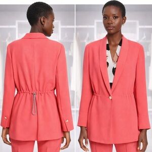 Coral Pink Power Blazer (NWT)
